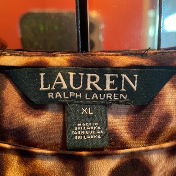 Lauren Leopard Print Open Back Tank - Picture 7 of 7